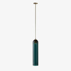 Long Tube Glass Pendant Light