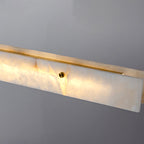 Linear Alabaster Chandelier