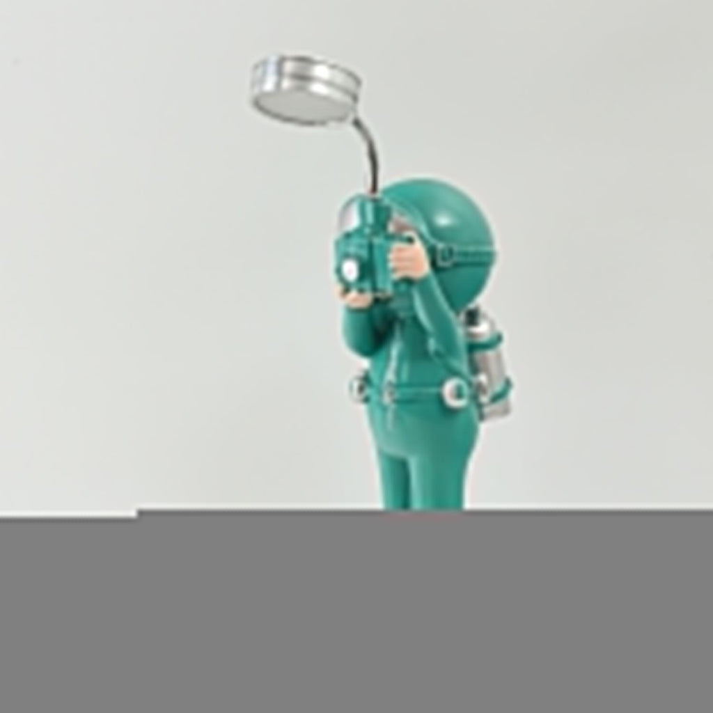 Adventurer Resin Table Lamp