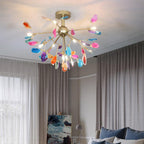 Agate Flake Chandelier