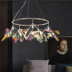 Agate Flake Chandelier