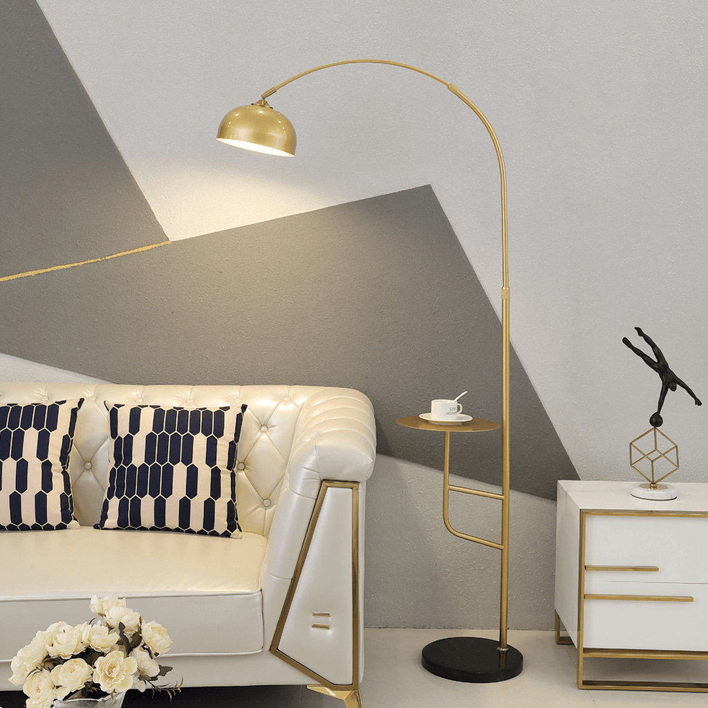 Arc Bell Floor Lamp