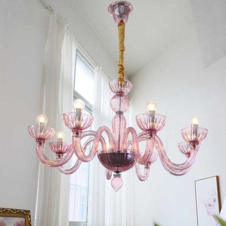 Lustre de vidro Murano Ares