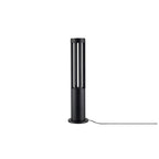 Black Cylindrical Garden Outdoor Light