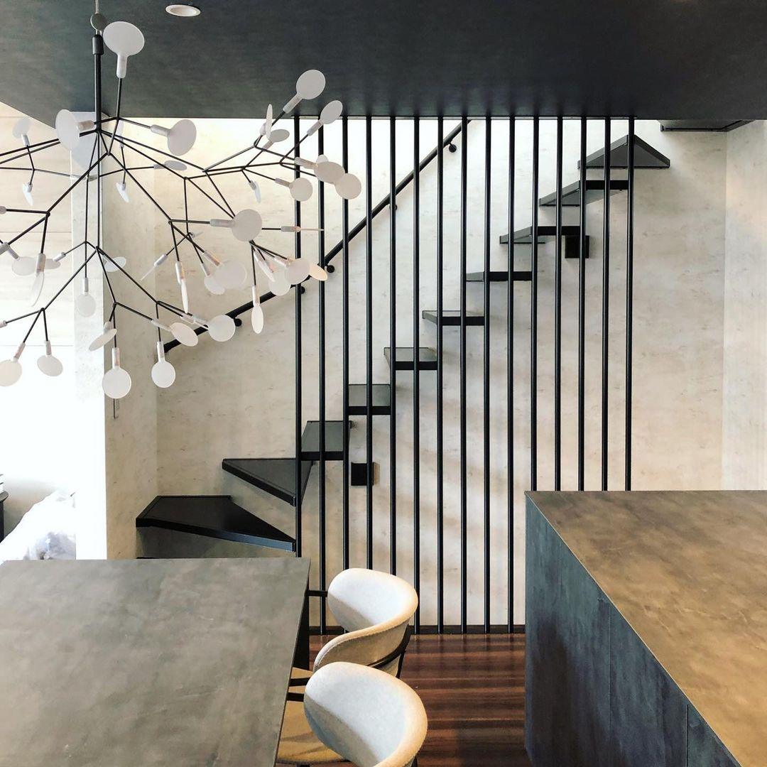 Lustre de LED Firefly Preto