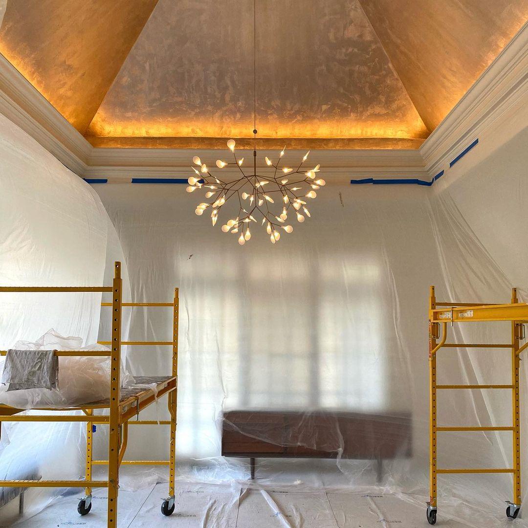 Lustre de LED Firefly Preto