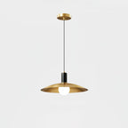 Brass Flared Pendant Lamp