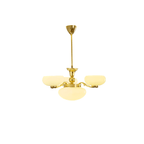 Brass Radiance Orb Chandelier
