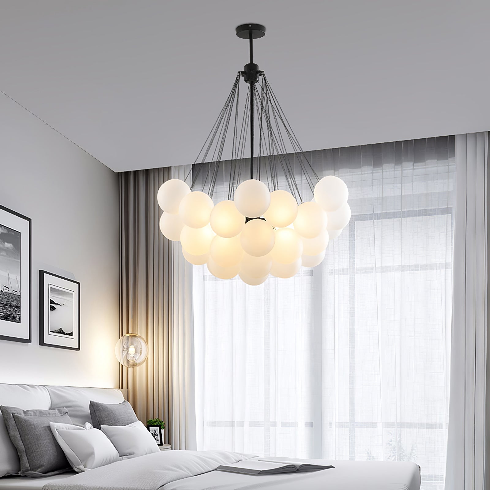 Lustre de bolhas 