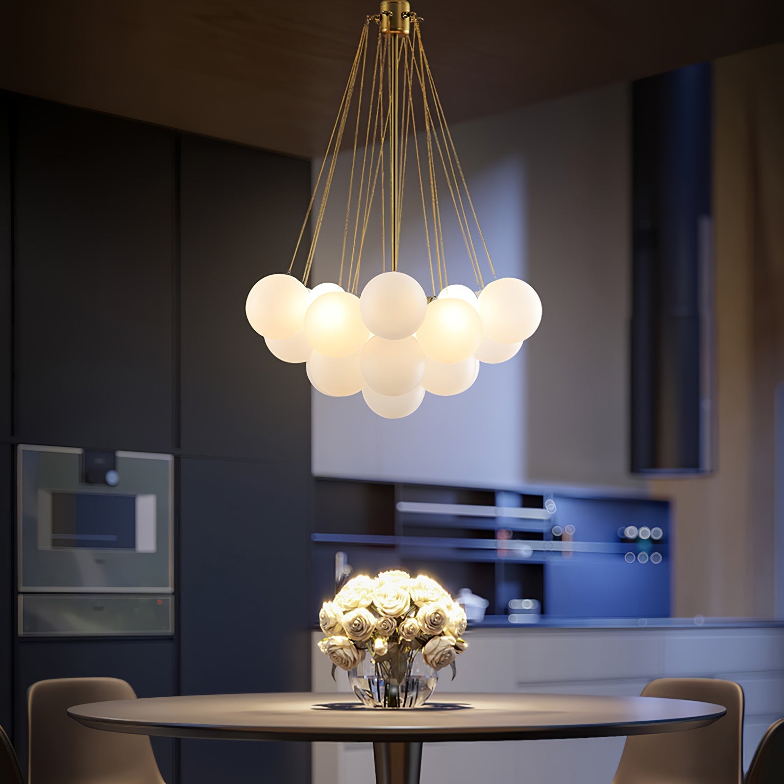 Lustre de bolhas 