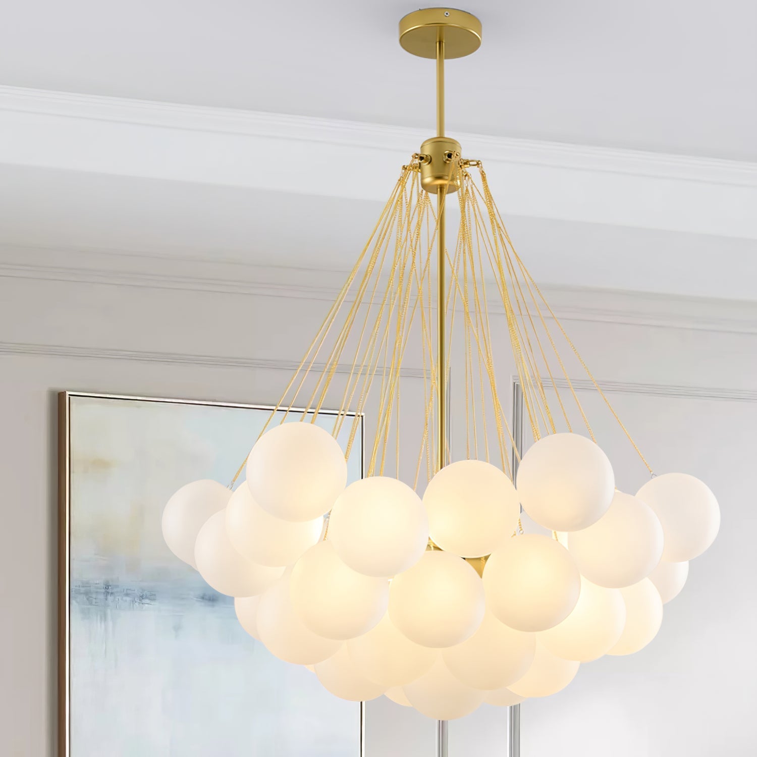 Lustre de bolhas 