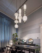 Candied Glass Combo Pendant Light
