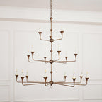 Thousand Brass Chandelier