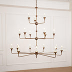 Thousand Brass Chandelier