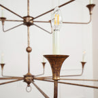 Thousand Brass Chandelier