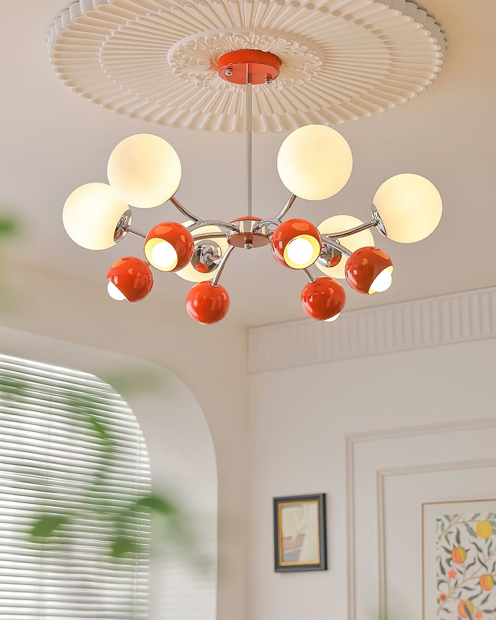 Lustre de Esferas Celestiais