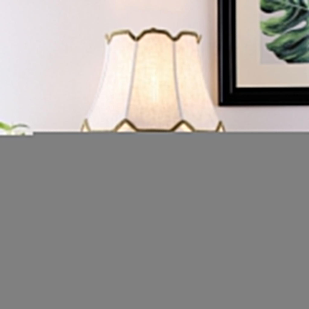 Ceramic Oval Desk Lamp