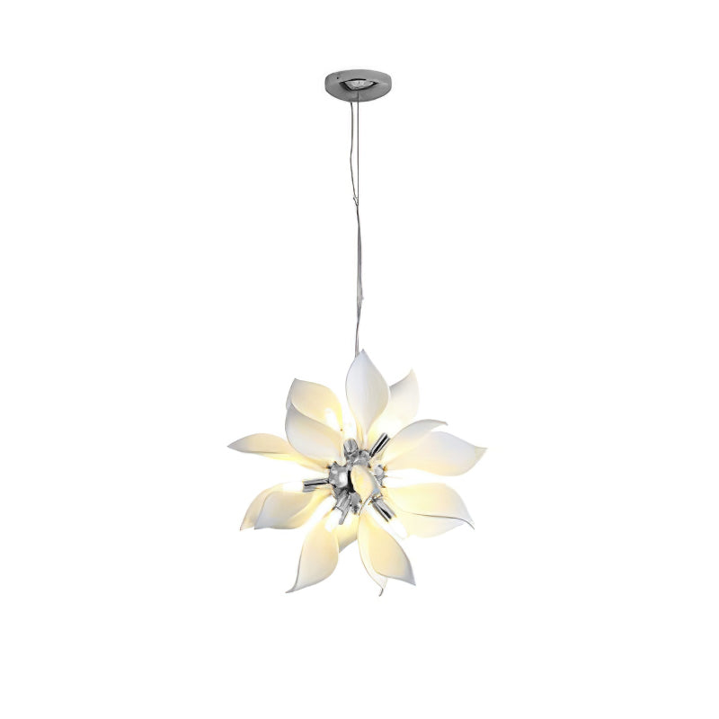 Lustre de Pétalas de Cerâmica Florescendo