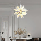Lustre de Pétalas de Cerâmica Florescendo