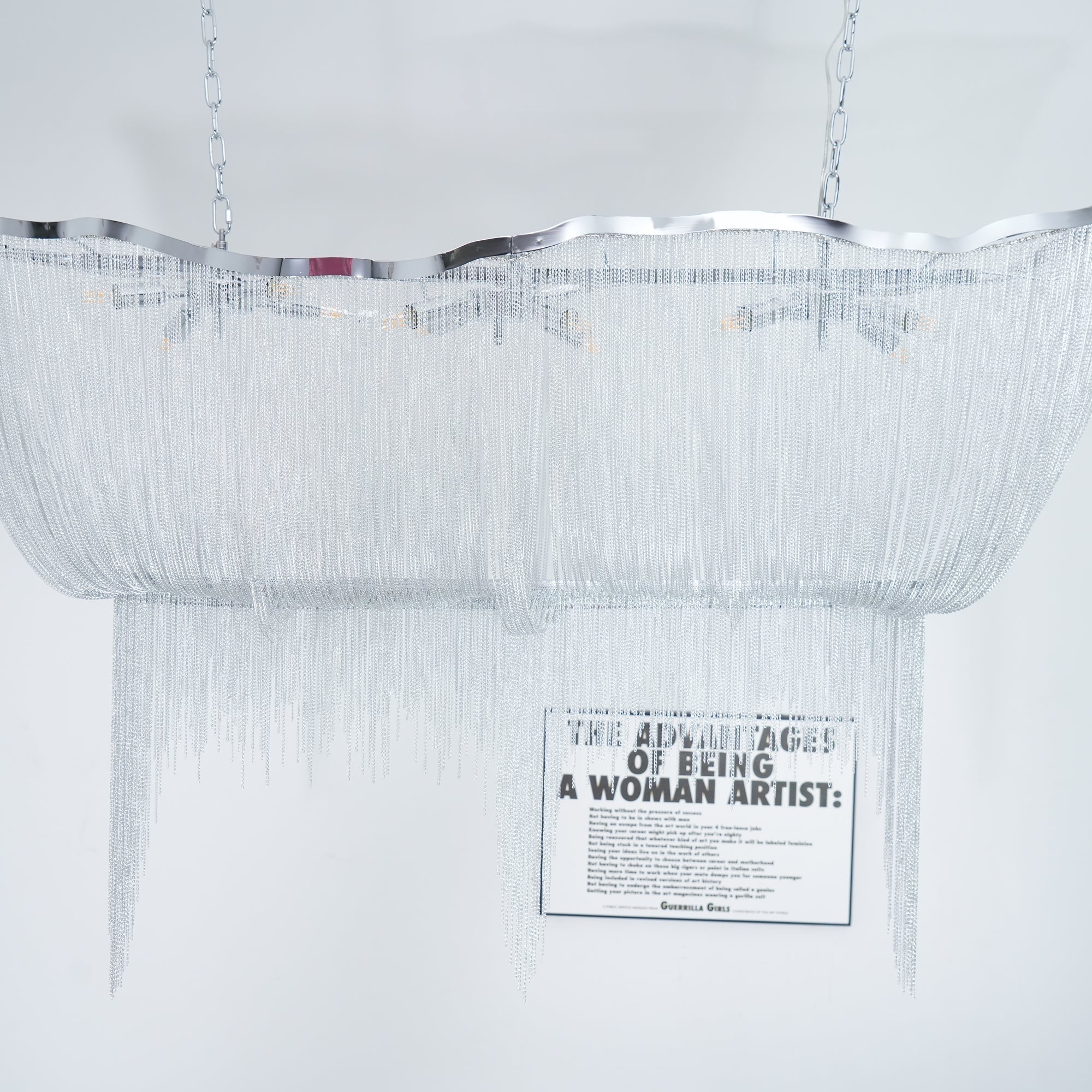 Chains Shimmering Chandelier