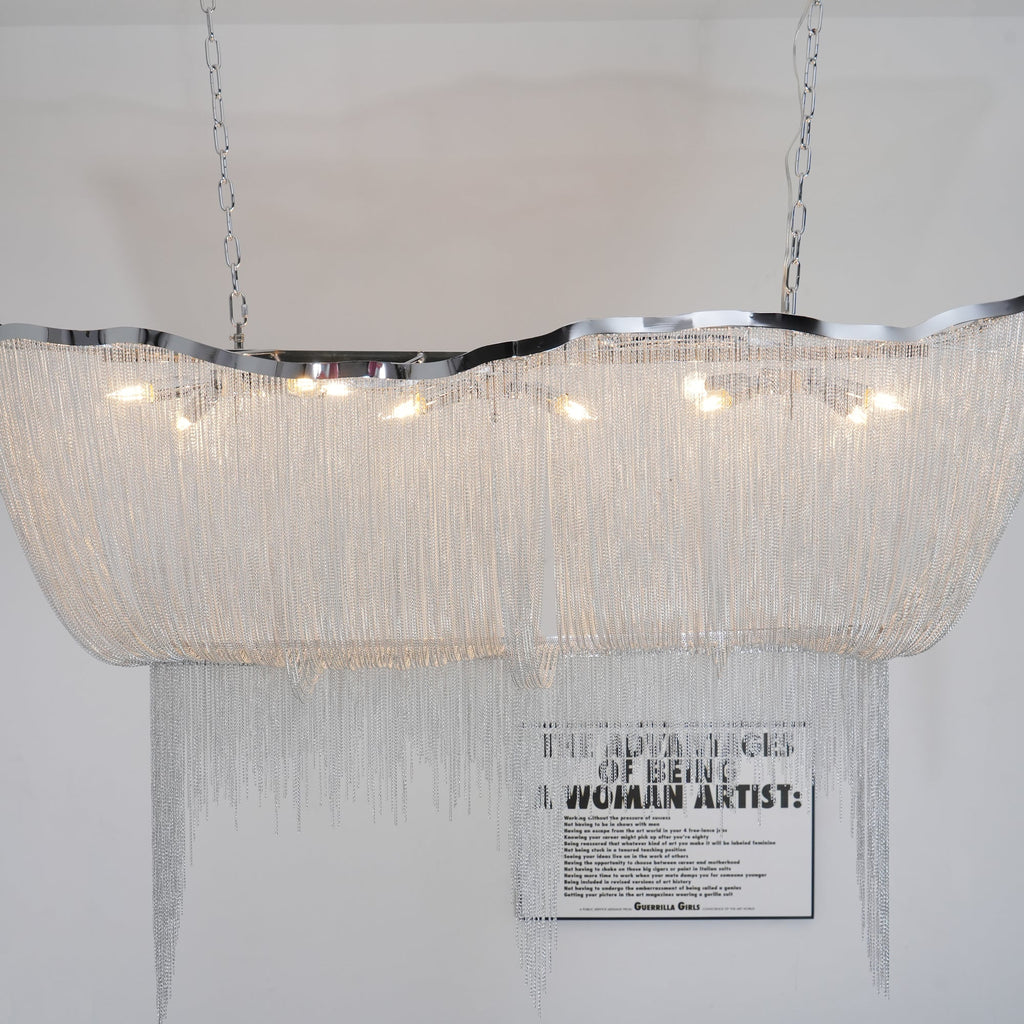 Chains Shimmering Chandelier