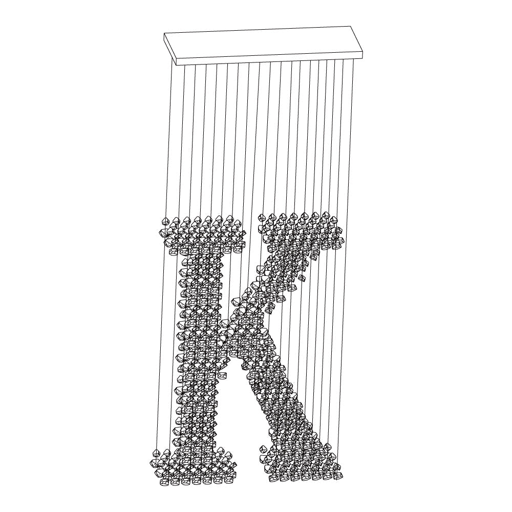 Lustres de carvão G a L 