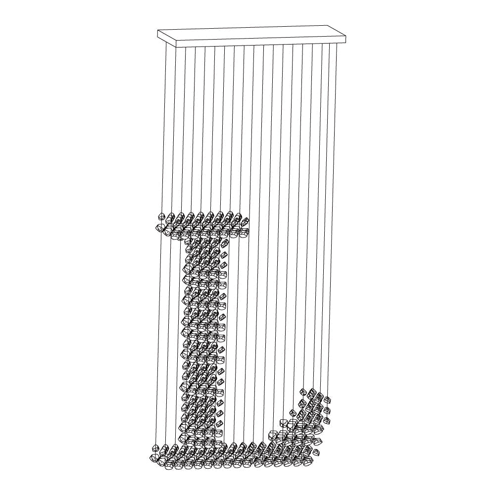 Lustres de carvão G a L 