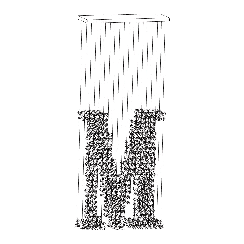 Lustres de carvão de M a R 