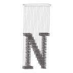 Lámparas de araña de carbón N