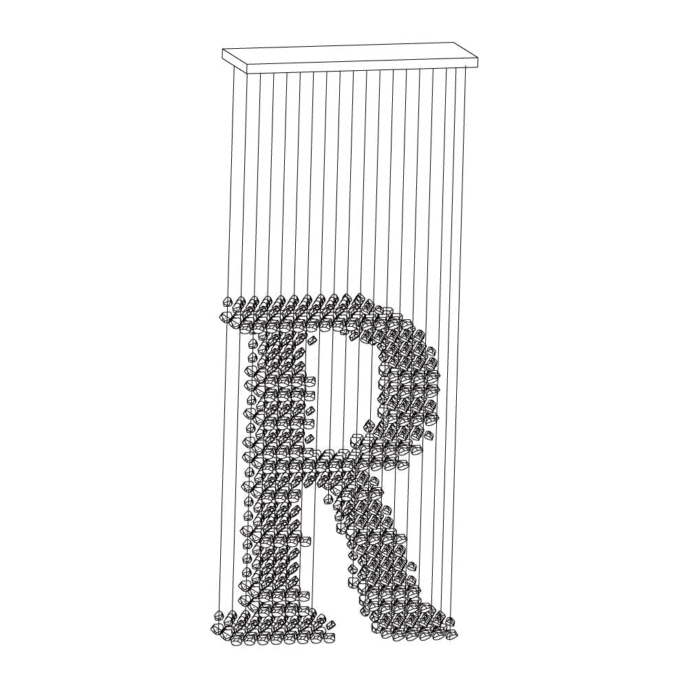 Lustres de carvão de M a R 