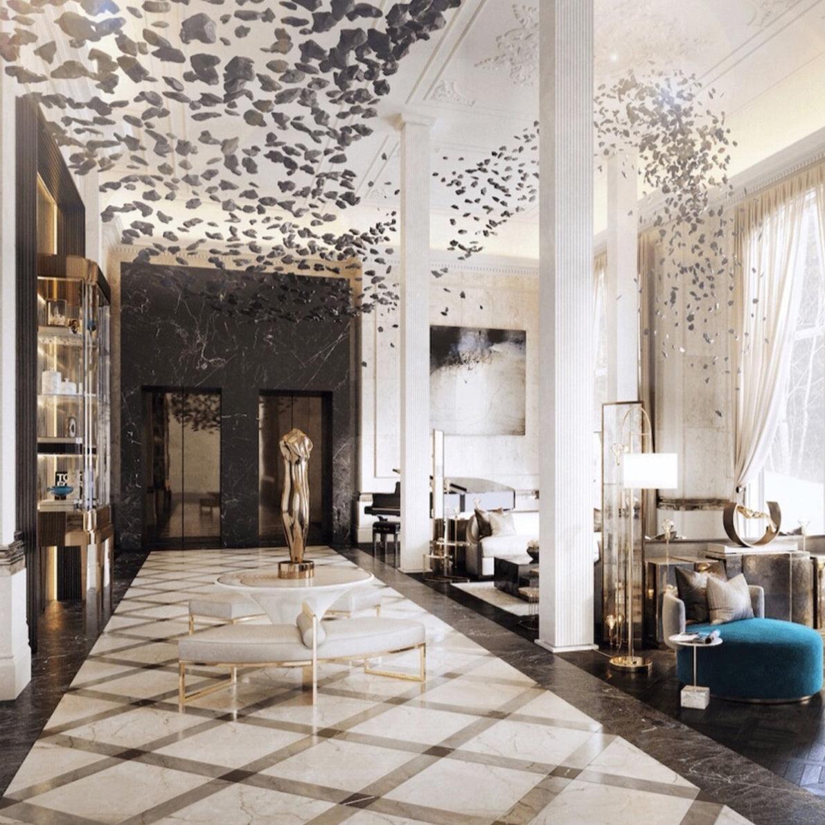 Lustres de carvão de M a R 