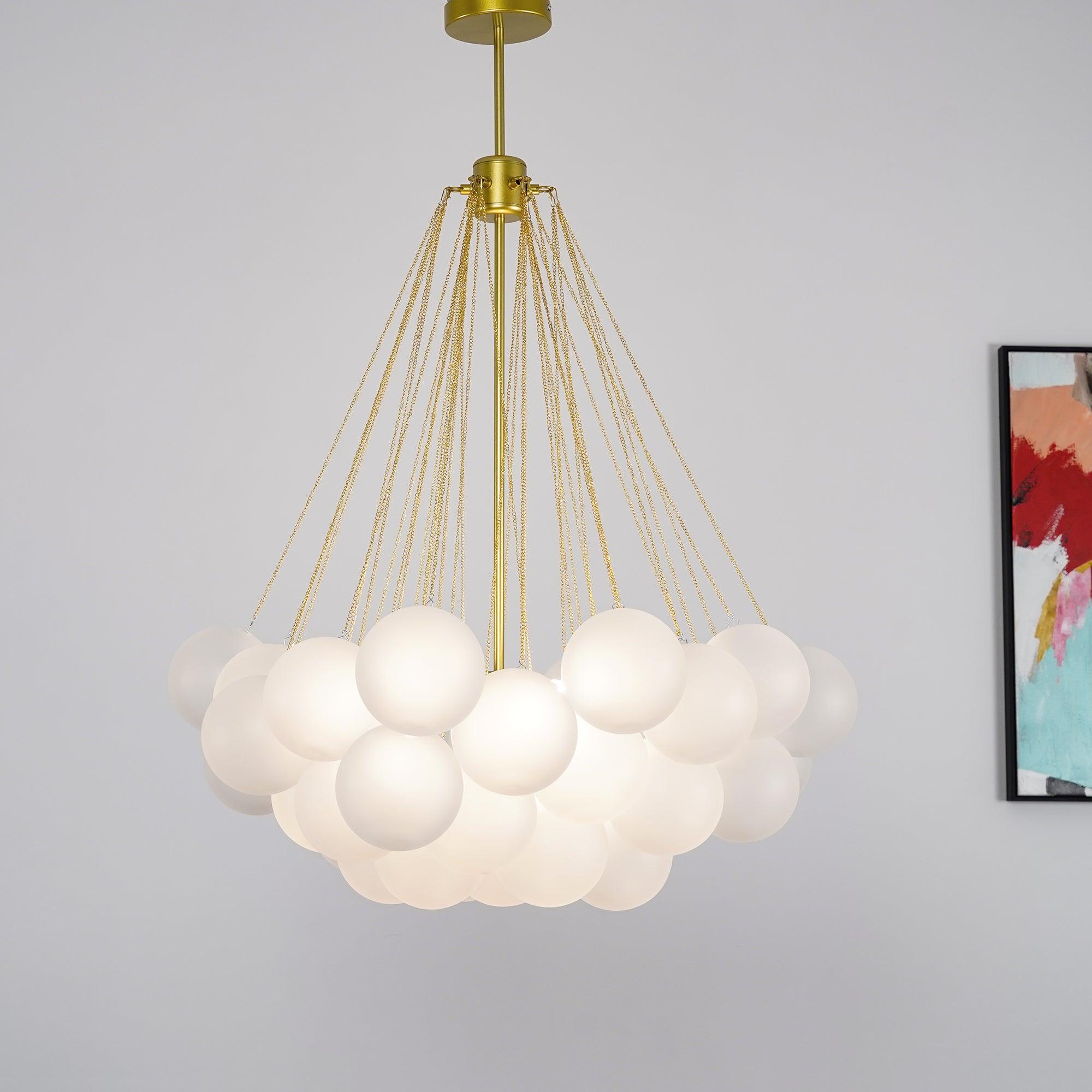 Lustre de bolhas 