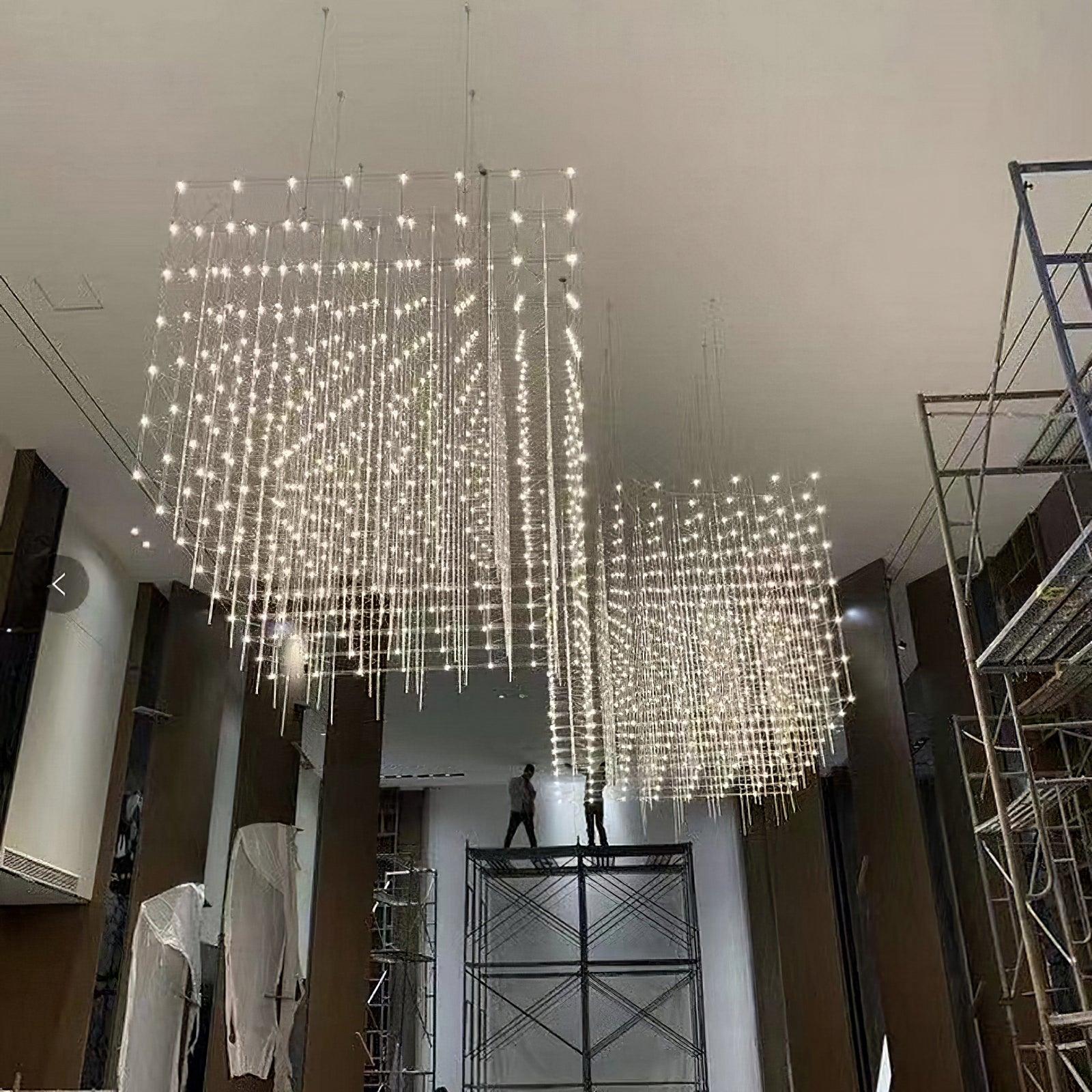 Cosmic Cube Led Pendant Light