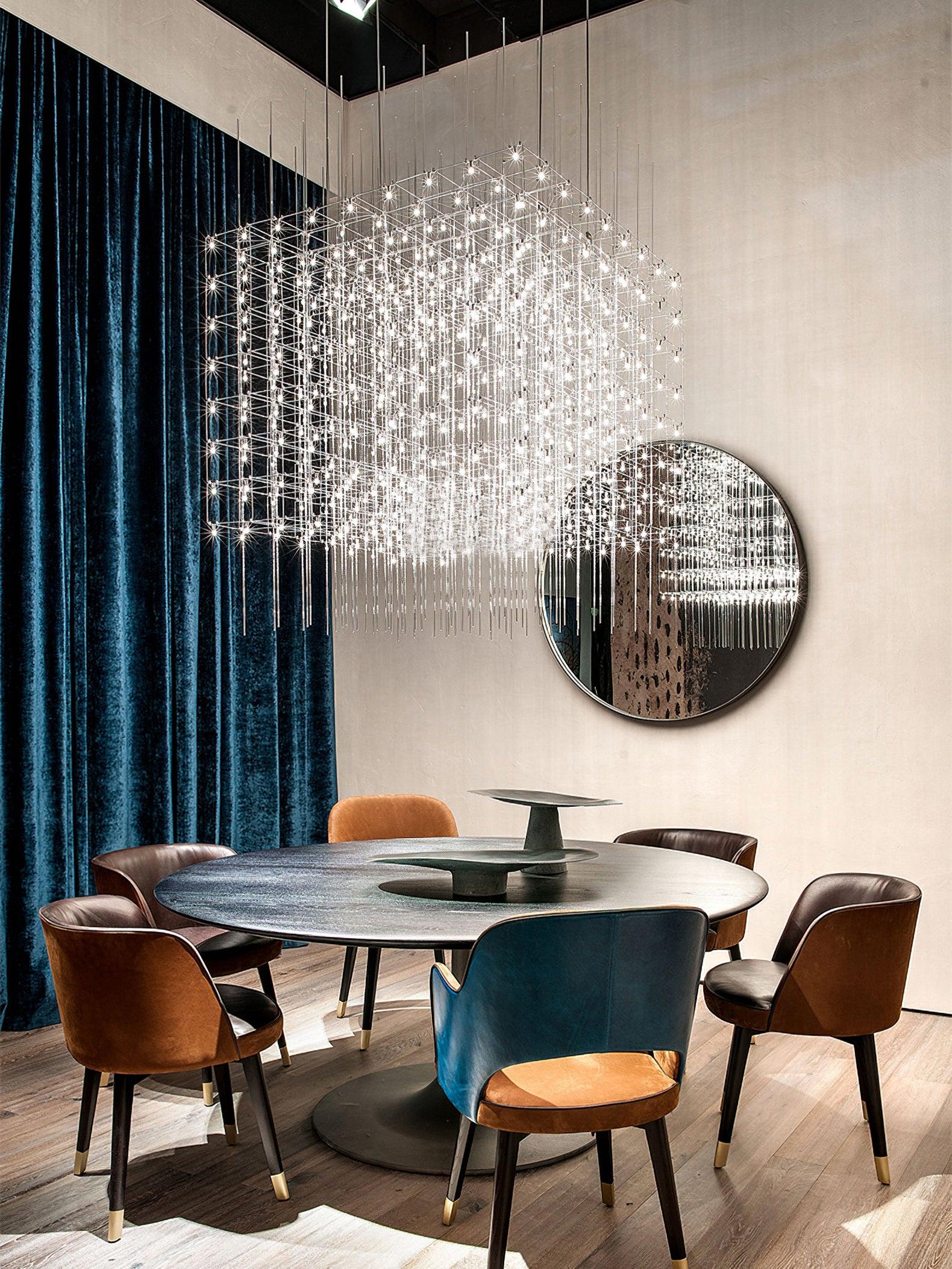 Cosmic Cube Led Pendant Light