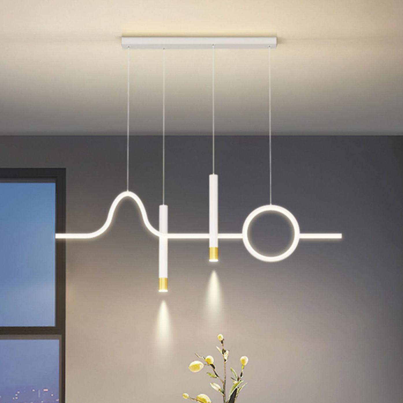 Lustre de LED criativo