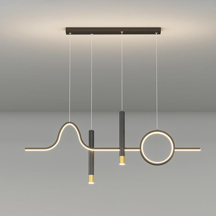 Lustre de LED criativo