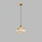 Crystal Drum Pendant Lamp