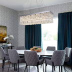 Crystal Raindrop Chandelier