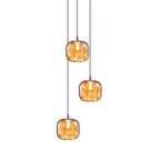 Cubie Suspension Brushed Brass Base