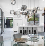 Cubie Suspension Brushed Brass Base