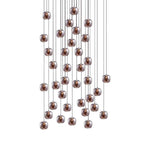 Cubie Suspension Brushed Brass Base