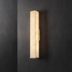 Cuboid Alabaster Wall Light