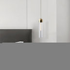 Glass Cylindrical Shape Pendant Light