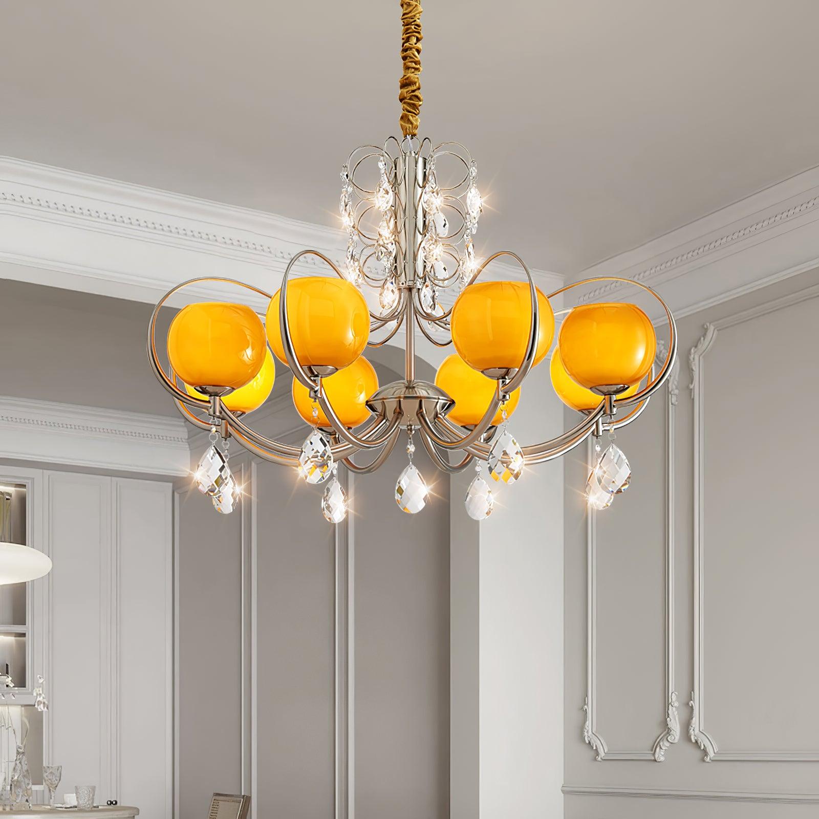 Lustre de Cristal Doria