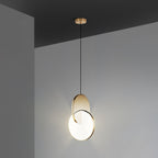 Double Disk Pendant Lamp