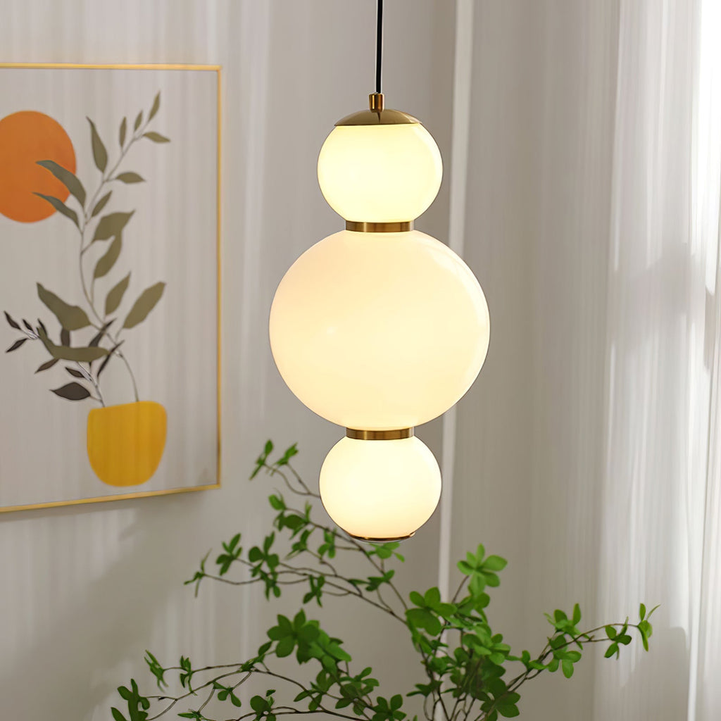 Double Globe Pendant Lamp
