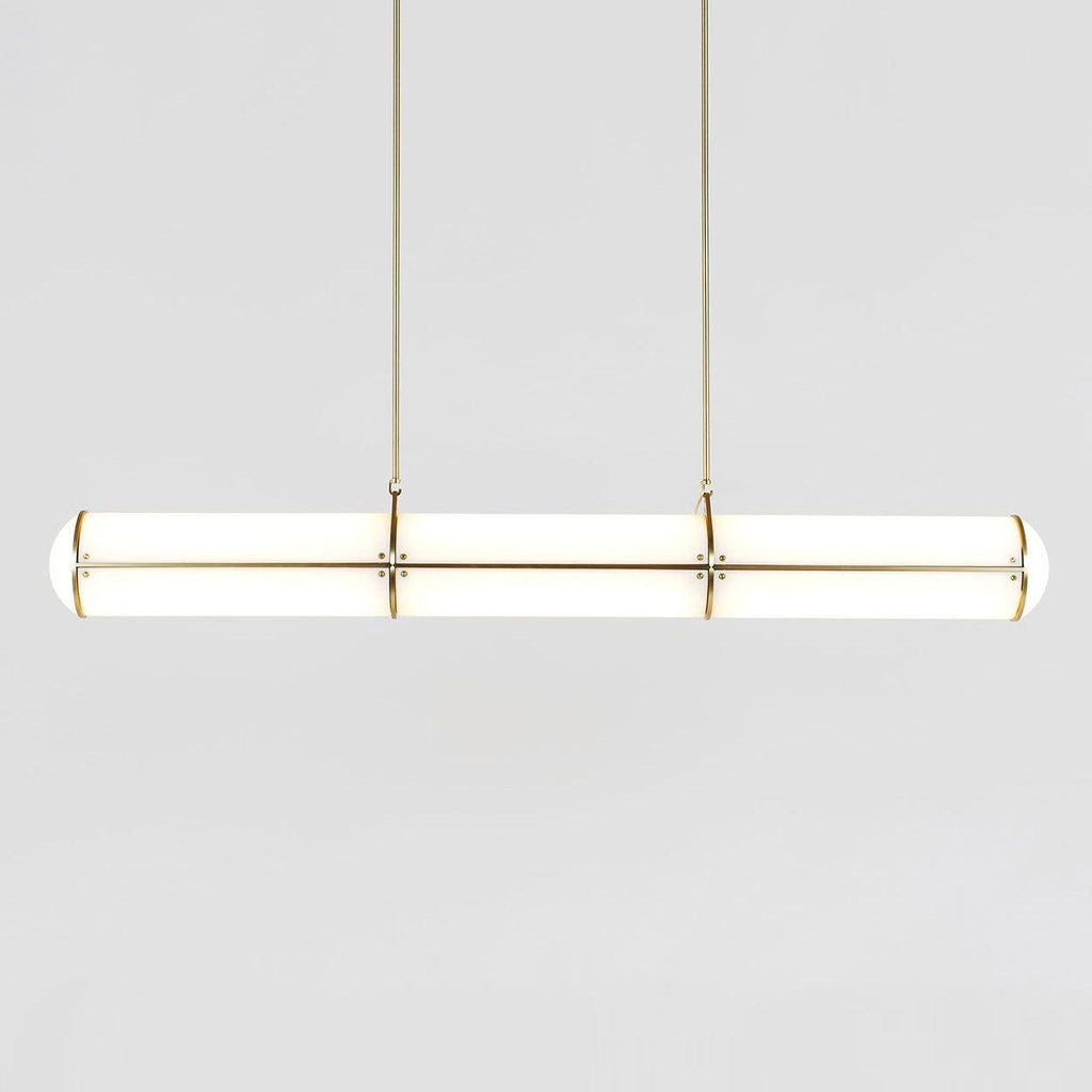 Cylindrical Endless Pendant Light