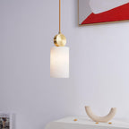 Etruscan Aabaster Pendant Light