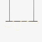 Flexible Linear Curve Chandelier