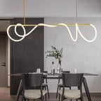 Flexible Linear Curve Chandelier